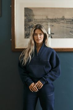 The Perfect Girlfriend, Billionaire Lifestyle Luxury Living, Elegant Outfit Classy, Lounge Outfit, Built To Last, Sporty And Rich, New And Improved, Quarter Zip Sweatshirt, Loungewear Sets