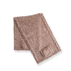 a brown scarf on a white background