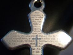 New cross pendant. It measures 1-1/2 inch long x 1 inch wide. The beaded chain measures 24 inches. The cross has writing on it and a cross in the center. It has the OUR FATHER prayer in Latin. Made of Stainless Steel. This unisex piece is perfect for men or men. All sales are final and as is. Thank you for looking. Please take a long look at all my other Great items. new items listed daily. Spiritual Crucifix Cross Necklace For Jewelry Making, Spiritual Cross Pendant Necklace For Jewelry Making, Our Father Prayer, Our Father, Unisex Jewelry, Beaded Chain, Cross Pendant, 1 Inch, Fashion Jewelry