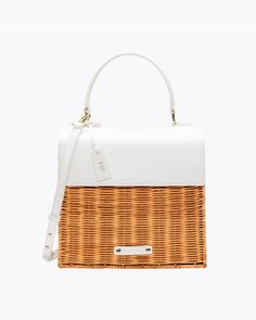 color:all Chic White Bag For Picnic, Fork Spoon Knife, Women Lunch Bag, Spoon Knife, Dark White, White Wicker, Lunch Bags, For A Reason, The Pouch