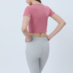 87% Viscose . 13% Spandex Soft. comfortable. skin friendly 4-way stretch. breathable and sweat-wicking Classic V-shape neckline Designed with ruched tailoring for a textured look Cropped designs that allow your skin to breathe all while being cute & trendy. Perfectly pair with your favorite pants. skirts. leggings. joggers. etc. Perfect for both sports activities and daily life Sports Bra And Leggings, Strapless Bandeau, Neckline Designs, Yoga Set, Sports Top, Sports Activities, Plus Size Swimwear, Sports Leggings, V Shape