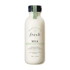 Fresh Milk Body Cleanser Size variant: 0.198 lb | 75 ml main image. Glossy Lips Makeup, Skin Medica, Plant Based Milk, Acne Blemishes, Fresh Milk, Skincare Tools, Body Cleanser, Moisturizing Body Wash, Olive Fruit