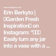 Erin Berkyto | 🪴Garden Fresh Inspiration🪴 on Instagram: "💐🫙👉 Easily turn any jar into a vase with a homemade flower frog!

You will need:

* air dry clay 
* rolling pin
* Skewers for even rolling
* And embossed rolling pin for a pattern 
* A straw to cut holes for the flower stems 
* A cookie cutter for the desired size of the flower frog 
* Sealant for the clay (I use dishwasher safe mod podge)

Here’s how to do it:

1. Roll the clay flat
2. Use an imprinted roller, if desired
3. Cut the clay with the cookie cutter and leave in place
4. Cut the holes with the straw
5. Remove the excess clay, and then the cut cutter
6. Allow clay to fully dry I placed mine on top of a glass bowl for a concave shape
7. You can use a dehydrator to speed up the drying process
8. Seal the clay with your @ Dishwasher Safe Mod Podge, Embossed Rolling Pin, Flower Stems, Flower Frog, Mod Podge, Dry Clay, Air Dry Clay, New Hobbies, Cabin Decor