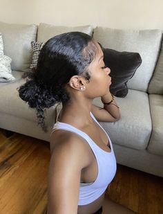 Curly Hairstyles For Black Women Natural Hair, Natural Hairstyles For Black Women Curly, Hair Hygiene, Military Hair, Curly Styles, Canada Trip, Curly Bun, Quick Natural Hair Styles