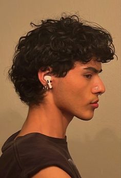 Men Curly Mullet Haircut, Surfer Curls Men, Men’s Haircut Medium Length, Masculine Mullet, Curly Hair Men Mullet, Haircuts For Round Faces Men, Medium Length Curly Hair Men, Medium Long Curly Hair Men, Curl Mullet