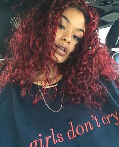 Wine Red Hair, Hair Color Burgundy, Viking Hair, Front Hair Styles