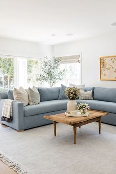 the living room is clean and ready for us to use in its new owner's home