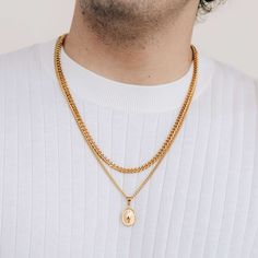 Gold Necklace Set Lightning Gold Oval Pendant Necklace - Boutique Wear RENN Gold Oval Stainless Steel Necklace, Oval Gold Stainless Steel Necklace, Orders Packaging, Fashionable Aesthetic, Gold Necklace For Men, Lightning Bolt Necklace, Oval Pendant Necklace, Coin Pendant Necklace, Gold Necklace Set