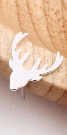 Hunter deer earrings. #deer #hunter #hunting #survival #survivalist #survivalism #prepping #earrings #jewelry #silver #gold Deer Earrings, Hunter Deer, Deer Hunter, Gray Jewelry, Yoga Jewelry