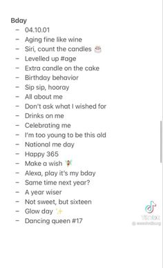 an image of a birthday poem for someone to write on their phone or computer screen