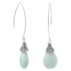 [Diamond Engagement Rings, Diamond Stud Earrings, and Gold Jewelry Online]-Angelucci Jewelry Mint Green Jewelry, Amazonite Earrings, Marcasite Earrings, Fake Jewelry, Earrings Long, Wire Earrings, Matching Necklaces, Silver Stars, Stone Earrings