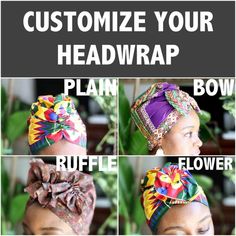 ❀What a fun easy way to wear your head wraps without the struggle of tying them. YAY!!! ❀They are lightweight and easy to wear ❀Perfect for protective styling ❀Pattern placement will be different for each head wrap due to its handmade nature ❀Colors may appear different due to screen monitor  These Adjustable Multicolor Wrap Headwrap, Adjustable Bohemian Wrap Headwrap, Bohemian Adjustable Wrap Headwrap, Adjustable Wrap Bohemian Headscarf, Bohemian Wrap Headscarf, Bohemian Wrap Turban With Adjustable Fit, Adjustable Bohemian Wrap Turban, Bohemian Adjustable Wrap Turban, Adjustable Headwrap