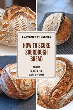 how to score sourdough bread from basic to advanced