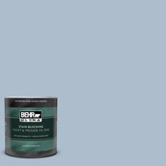 the behr paint is shown in grey