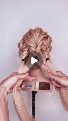 Half Up Homecoming Hair Tutorial, Updos For Long Hair How To, Bun With Braid Tutorial, Diy Bride Hairstyles, Updo Thick Long Hair, Hair Loop Tool Tutorial, Braided Up Do, Up Do For Medium Hair, Holiday Updos Christmas Party Hair