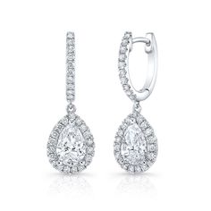 Classic White Gold Teardrop Earrings With Prong Setting, Classic Teardrop Earrings In Brilliant Cut, Classic Pear-shaped Teardrop Earrings In Brilliant Cut, Classic Pear-shaped Teardrop Earrings With Brilliant Cut, Elegant Gia Certified Teardrop Diamond Earrings, Pear-shaped Brilliant Cut Diamond Earrings, Fine Jewelry Teardrop Earrings With Brilliant Cut, Timeless Teardrop Brilliant Cut Diamond Earrings, Timeless Brilliant Cut Teardrop Diamond Earrings