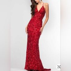 Straps Were Sewn For More Support Long Red Dress, Beaded Dress, Red Color, Long Dress, Prom, Prom Dresses, Womens Dresses, Red, Women Shopping