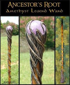 Wizard Staff, Wizard Magic, Walking Staff, Wooden Wand, Witch Wand, Creation Art, Walking Sticks And Canes, Crystal Magic