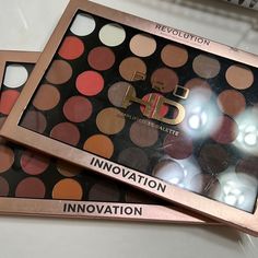 Revolution Beauty Makeup Revolution Hd Amplified 35 Color Eyeshadow Palette Bundle! Never Used/Opened! Too Faced Makeup, Makeup Revolution, Makeup Eyeshadow, Eyeshadow Palette, Womens Makeup, Black And Brown, Beauty Makeup, Makeup, Beauty