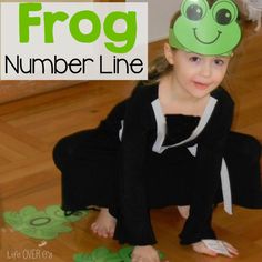 Even And Odd Numbers Activity, Frog Life Cycle Craft, Number Line Activities, Early Childhood Education Classroom, Rainforest Activities, Senses Preschool, Life Cycle Craft