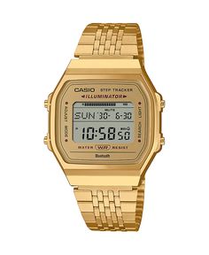 in stock Conscious Lifestyle, Steps Tracker, Casio Vintage, Casio Edifice, Health Conscious, Metal Bracelet, Sneaker Dress Shoes, Unisex Watches, Water Lighting