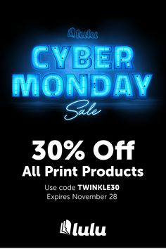 We're here to turn your Monday frown upside down! Shop our Cyber Monday sale today and save 30% on ALL print books! Hurry and click the link below to start saving now! Start Saving, Friday Sale, Book Print, Black Friday Sale