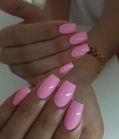 Posh Nails, Helloween Wallpaper, Subtle Nails, Modern Nails, Simple Acrylic Nails, Colorful Nail Designs, Pink Acrylic Nails, Pedicures, Fancy Nails