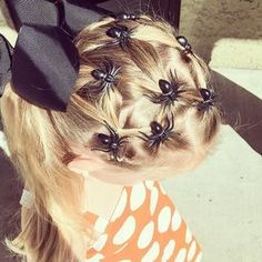 Halloween Hair Ideas, Wacky Hair Days, Wacky Hair, Crazy Hair Day At School, Holiday Hairstyles, Halloween Hair, Crazy Hair Days, 2020 Trends, Kids Braided Hairstyles