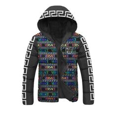 Click to LINK or DOMAIN to buy it: . ✔ Fast shipping. ✔ Limited design. A down-filled coat is a warm and cozy outerwear garment filled with down feathers from ducks or geese. It provides excellent insulation, trapping body heat to keep you comfortable in cold weather. The Versace Clothes, Traveling Photography, Jacket Outdoor, Dope Outfits For Guys, Mens Winter Coat, Outdoor Jacket, Body Warmer, Print Pullover, Men Winter