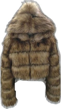 Thick Hooded Parka For Fall, Trendy Hooded Fur Coat For Fall, Fluffy Hooded Faux Fur Outerwear, Warm Faux Fur Coat For Fall, Hooded Fur Coat For Cold Weather, Hooded Fluffy Parka For Cold Weather, Thick Hooded Outerwear For Fall, Faux Fur Hooded Jacket For Fall, Long-sleeved Double-lined Hood Fur Coat For Fall