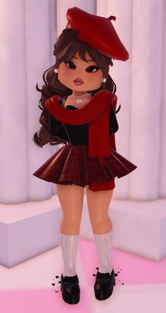 royale high school outift idea Royale High Pfp Id Codes Christmas, Royal High Preppy Outfits, Royal High Rp Ideas, Royale High Outfits Casual, Royal High Outfits For Beginners, Red Royale High Outfits, Royal High School Outfit, Outfit Idea Royale High, Rh School Uniform Ideas