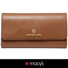 in stock Everyday Michael Kors Bifold Wallet, Michael Kors Brown Leather Wallet, Michael Kors Modern Leather Wallets, Classic Michael Kors Leather Wallet, Classic Brown Michael Kors Wallet, Michael Kors Bifold Wallet With Card Slots, Michael Kors Classic Wallet For Daily Use, Classic Michael Kors Wallet For Everyday Use, Michael Kors Leather Wallet For Daily Use