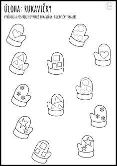 the russian language worksheet for children to learn how to draw hats and other things