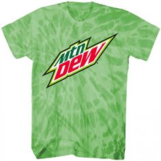 Mountain Dew Logo, Green Street, Mountain Dew, Famous Brands, Funny Tshirts, Mens Shirts, Sweatshirts Hoodie, Mens Outfits, ? Logo