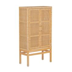 TOV-OC21016 Rattan Cabinet, Urban Outfitters Home, Wooden Storage Cabinet, Décor Boho, Woven Rattan, Décor Diy, Wooden Storage, Mahogany Wood, Cabinet Furniture