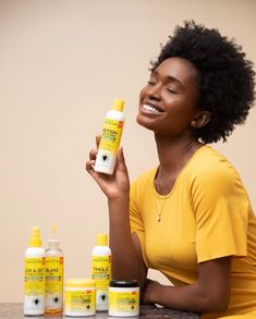 Yall, I’m really about to switch to #JamaicanMangoAndLime hair products! Their products work effectively on ALL hair types 🙌🏿 My type 4 hair loves ittt🥰. These goodies help prevent breakage, repair and heal damaged tresses, and help restore hair to a healthy state. Highly recommend!☺️ | 📸: @noma.iya (IG) #MangoAndLime #NaturalHair #HealthyHair #4cHair #KinkyCurly #NotJustForLocs #Naturalista #TeamNatural #Type4Hair #MyUniversalVIP Hair Product Photography Ideas With Models, Hair Product Pictures, Hair Products Shoot, Hair Product Shoot Ideas, Hair Product Photoshoot Ideas, Ugc Hair Products