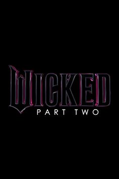 the logo for locked part two, which is black with purple letters and red lettering