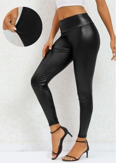 Color:Black;Size:S;Size:M;Size:L;Size:XL;Size:2XL;Package Contents:1 X Leggings; Leggings Outfit Fall, Elastic Waist Leggings, Black Leggings Outfit, Ankle Length Leggings, Cute Lazy Day Outfits, Everyday Fashion Outfits, Early Fall Outfit, Fashion Plus Size, Colored Pants