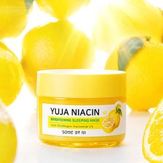 A dual functional product, it's whitening and anti-wrinkling. Some By Mi Yuja Niacin Brightening Sleeping Mask is a dual functional product, it's whitening and anti-wrinkling. 70% of Goheung Yuja Extract brightens and moisturises skin, improving skin tone. How to use Apply an appropriate amount to the face and neck and let it absorb overnight. Do not rinse. 60g Combo Skin, Beauty Packaging, Xanthan Gum