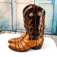 Dan Post Western Cowboy Boots Good Pre Owned Condition Please Expect Signs Of Use And Age: Wear To Soles, Creases, Dirt, General Wear And Tear Size 9.5 D Dan Post, Western Cowboy Boots, Western Cowboy, Western Boots, Cowboy Boots, Men's Shoes, Cowboy, Man Shop, Signs