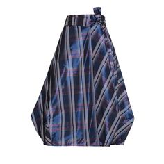 This knee length wrapped skirt in very flattery for all silhouettes. The memory taffeta makes it vary easy to arrange. The shiny tartan makes it both festive and casual. The A-line is subtly disturbed by the volumetric intervention on the hem, keeping the skirt closer to the body. The long belt can be tied in the back, on the side or on the front, into a ribbon or just hanging. Machine wash at 30 degrees Celsius. Steam iron. Wrapped Skirt, Blue Tartan, Artisan Gift, Steam Iron, Mens Jewelry Bracelet, Design Challenges, Fashion Jewellery, Independent Designers Fashion, Handmade Artisan