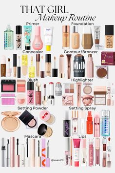 Beginner makeup guide, step by step makeup tutorial, makeup products, makeup must haves, shuffle, makeup bag, makeup routine, Sephora wishlist, high end makeup, tower28, rare beauty, Ulta, makeup wishlist, one size, milk makeup, fenty beauty, glossier, ilia, laura mercier, huda beauty, nars, patrick ta, kosas, benefit cosmetics, dior, charlotte tilbury, glow recipe Skincare For Makeup, Must Have Make Up Products, Skincare That Looks Like Makeup, High Quality Makeup Products, Makeup Products Routine, Makeup From Ulta Beauty, Simple Makeup Must Haves, List Of Makeup Products For Beginners, Essential Makeup Products List