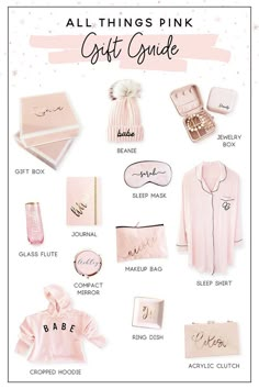 the all things pink gift guide