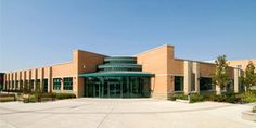 a large building with many windows and doors