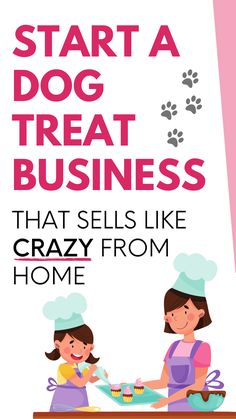 Start a dog treat business from home Bakery From Home, Selling Dog Treats, Start A Dog Treat Business, Dog Treat Bakery, Dog Treat Business, Treat Business, Dog Treats Homemade Easy