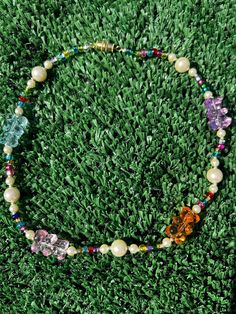 Y2K - Beaded Gummy Bear Choker Necklace Measures approx. 15 inches in length  🌸 Handmade with Love 💌 Fast Shipping Gummy Bear, Beaded Choker Necklace, Gummy Bears, Beaded Choker, Necklace Etsy, Choker, Choker Necklace, Beaded Necklace, Jewelry Necklaces