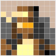 an image of squares that are brown and yellow