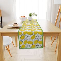 PRICES MAY VARY. 100% Cotton SIZE INFORMATION: Package includes 1 Table runner sized 17.5" X 108.5" DURABLE COTTON FABRIC: Constructed of 100% Cotton that is crafted to maintain its look and last even with frequent washing and use. Our spring and summer table runner doesn't wear or tear easily and features strong topstitching to avoid fraying and loose ends, while its bright prints are fade-resistant, giving you many years of use. ENHANCE YOUR HOME: This table runner makes it easy to dress up yo Summer Table Runner, Thanksgiving Table Runner, Dining Table Placemats, Table Runner Size, Gathering Table, Summer Tables, Christmas Table Runner, Colorful Table, Fall Table