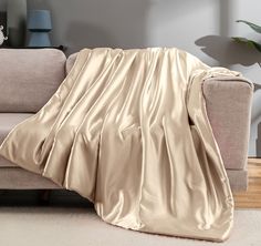 PRICES MAY VARY. SOFT & SILKY THROW BLANKET - Vonty Satin Throw Blanket use only high quality satin with a beautiful glossy luster and incredible softness. You will surprise at its silky, smooth and soft texture, sleeping on it is like laying on a cloud. Satin fabric (100% Polyester) can protect hair from breakage/knotting, help to reduce facial or neck wrinkle. No need to worry about messy hair or dry skin every morning! MULTIPURPOSE FLOWER BLANKET - The surface is designed with features of sma Satin Blanket, Cable Knit Throw Blanket, Cable Knit Throw, Flower Blanket, Knit Throw, Knit Throw Blanket, When You Sleep, Cold Night, Knitted Throws