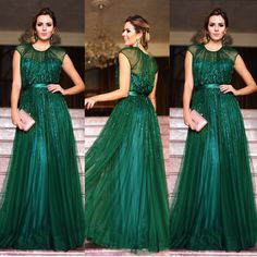 Vestido verde ! Inspiração para formandas! #dress#vestidos#formatura Bm Dresses, Princess Wedding Dresses, Elegant Outfit, Wedding Guest Outfit, Pretty Dresses, Wedding Guest, Designing Women, One Shoulder Formal Dress, Sleeveless Formal Dress